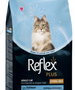 Reflex Plus Somonlu Kısırlaştırılmış Yetişkin Kedi Maması 8 kg