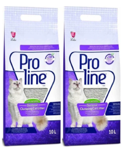 Proline Lavanta Kokulu Kedi Kumu 10Lt 2 Adet