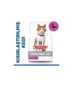 Hill’s SP Ördekli Kısırlaştırılmış Yetişkin Kedi Maması 10 KG