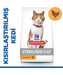 Hill's SP Tavuklu Kısırlaştırılmış Yetişkin Kedi Maması 10 KG