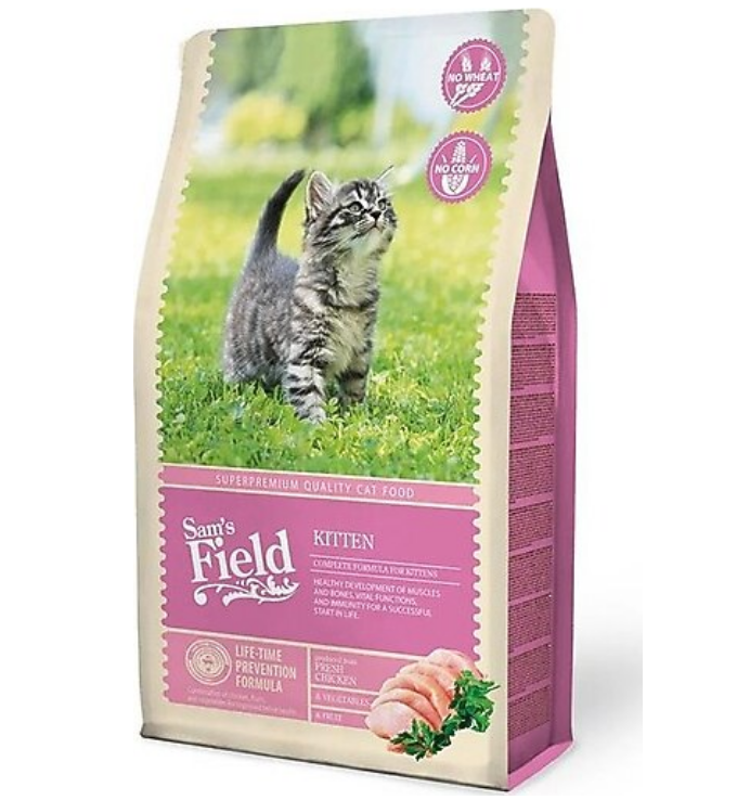 Sam's Field Kitten Tavuk Etli 7.5 kg Yavru Kedi Maması
