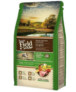 Sam's Field Puppy Düşük Tahıllı Tavuklu ve Patatesli 2.5 kg Yavru Köpek Maması