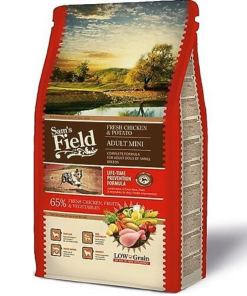 Sam's Field Düşük Tahıllı Tavuklu ve Patatesli Küçük Irk 8 kg Yetişkin Köpek Maması