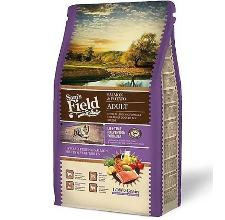 Sam's Field Hypo-Allergenic Somonlu Patatesli 13 kg Yetişkin Köpek Maması