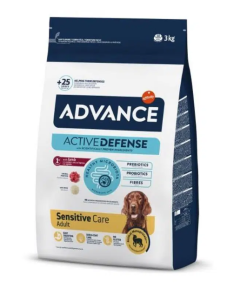 Advance Sensitive Kuzu Etli 3 kg Yetişkin Köpek Maması