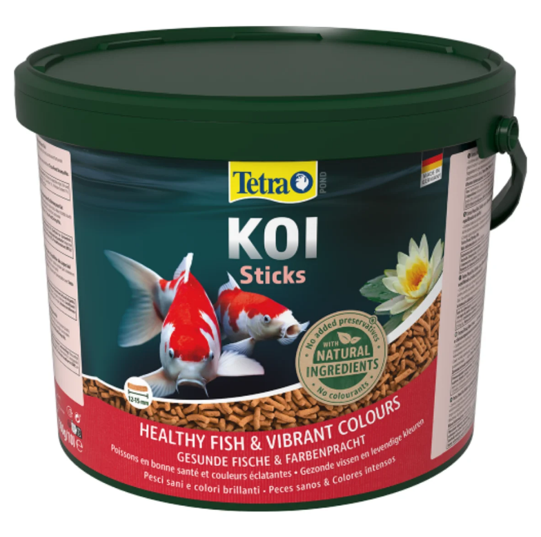Tetra Pond Koi Sticks Çubuk Koi Kova Balık Yemi 10LT